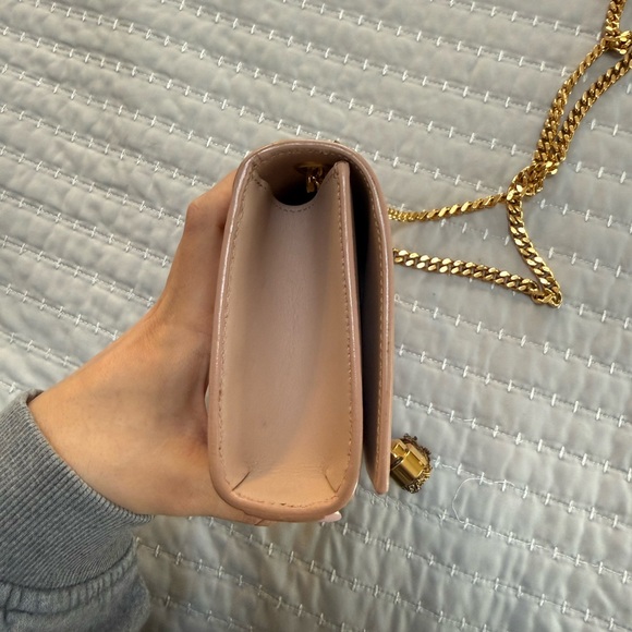 Authentic Yves Saint Laurent Mini Tassel Blush Crossbody with Gold Hardware - Picture 8 of 10